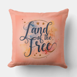 Cojín Decorativo La tierra de los libres