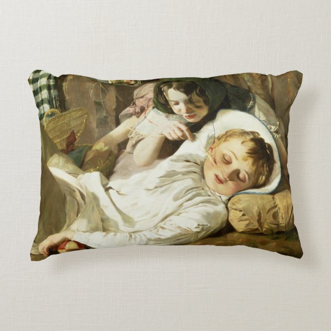 Cojín Decorativo La tomadura de pelo (Anverso)