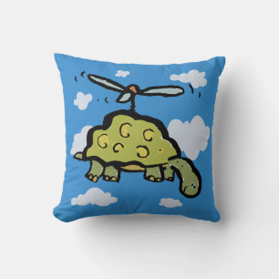 Cojín Decorativo la tortuga helicóptero