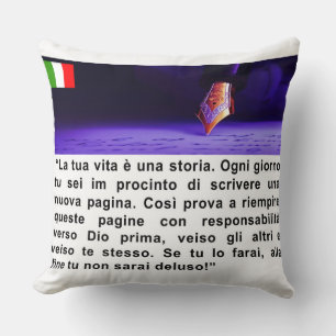 Cojín Decorativo La tua vita è una storia