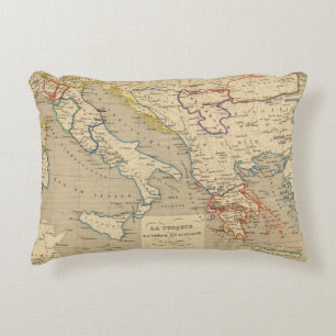 Cojín Decorativo La Turquie, la Grece y l'Italie de 1700 un 1840