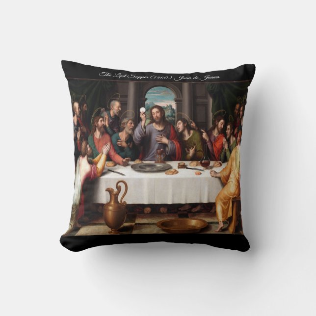 Cojín Decorativo La última cena (Anverso)