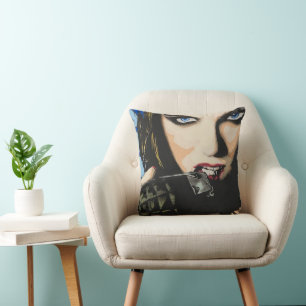 Cojín Decorativo ‘La última gota’ Pintura en una 