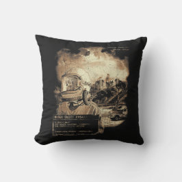 Cojín Decorativo La Última Señal - Calzado Tecnodistópico