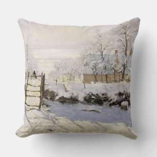 Cojín Decorativo La urraca de Monet