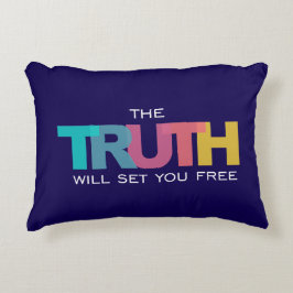 Cojín Decorativo La verdad te hará libre