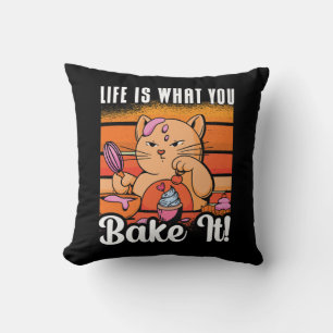 Cojín Decorativo La Vida De Baker Es Lo Que Se Hace Al Chef De La P
