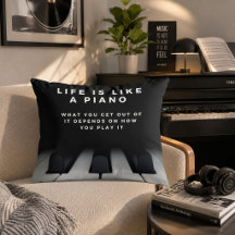 La vida es como un piano Inspirador