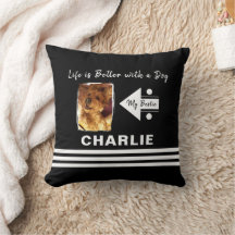 La vida es mejor que el perro agregue el nombre de