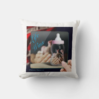Cojín Decorativo La vida gana Pillow