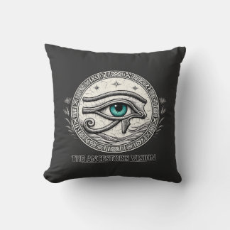 Cojín Decorativo La Visión del Ancestro | Ojo de Horus 