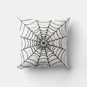 Cojín Decorativo La web de una araña simple