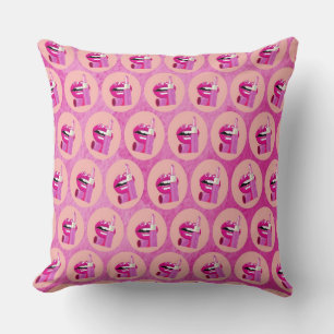 Cojín Decorativo Labios