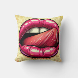 Cojín Decorativo Labios
