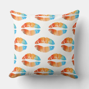 Cojín Decorativo Labios estilizados #17