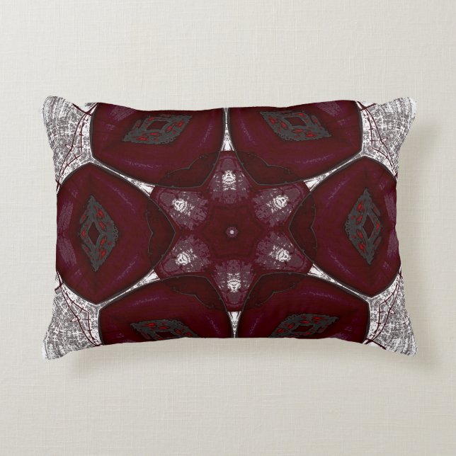 Cojín Decorativo Labios Flor Prem Mandal (Anverso)