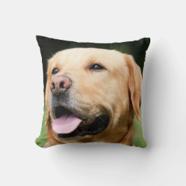 Cojín Decorativo Laboratorio de oro - el alma de un perro