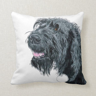Cojín Decorativo Labradoodle sonriente