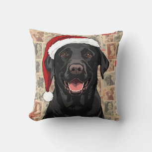 Cojín Decorativo Labrador negro