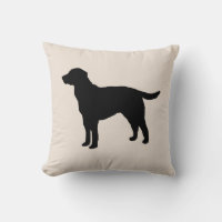 Labrador negro Perro de la silueta