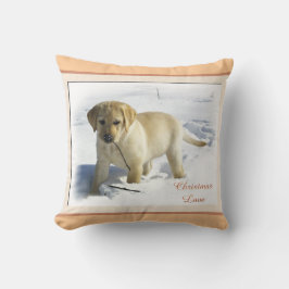 Cojín Decorativo Labrador Recuperador Navidades