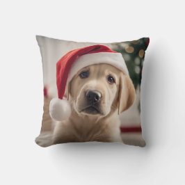 Cojín Decorativo Labrador Recuperador Navidades