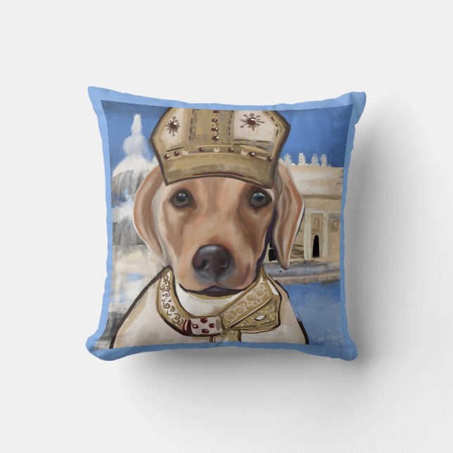 Cojín Decorativo Labrador Retriever  (Anverso)