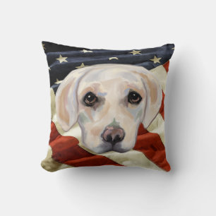 COJÍN DECORATIVO LABRADOR RETRIEVER BLANCO