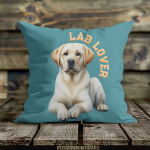 Cojín Decorativo Labrador Retriever dorado