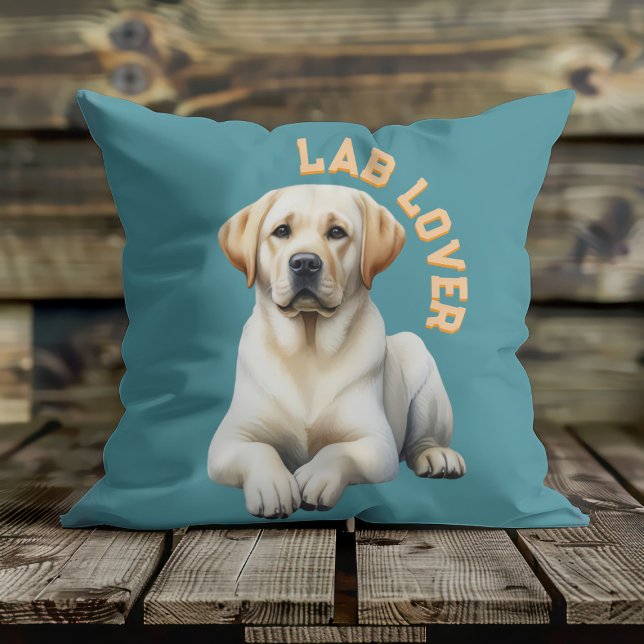 Cojín Decorativo Labrador Retriever dorado (Subido por el creador)