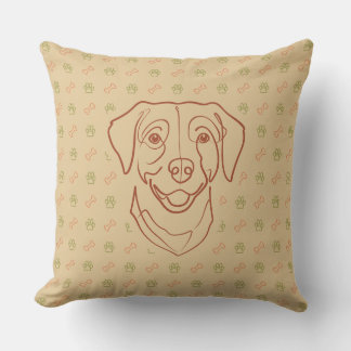 Cojín Decorativo Labrador Retriever. Edición Felicidad!
