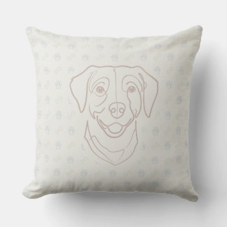 Cojín Decorativo Labrador Retriever. Edición Felicidad!