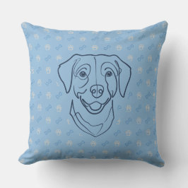 Cojín Decorativo Labrador Retriever. Edición Felicidad!