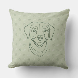 Cojín Decorativo Labrador Retriever. Edición Felicidad!