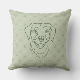Cojín Decorativo Labrador Retriever. Happiness Edition!