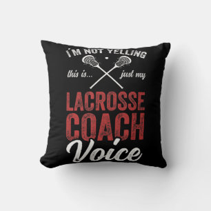 Cojín Decorativo Lacrosse LAX Bandera Americana