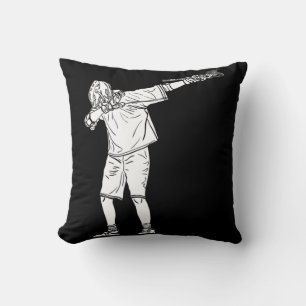 Cojín Decorativo Lacrosse Stick Boy Dabbing Youth Dab