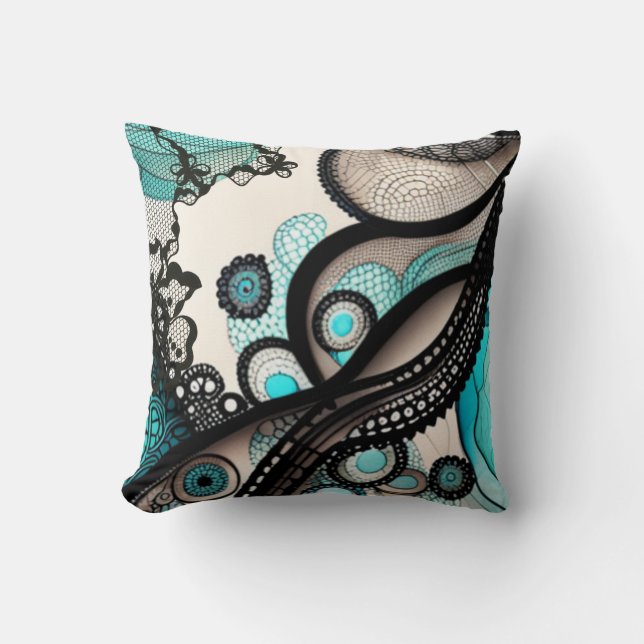 Cojín Decorativo Lacy Lady (Anverso)