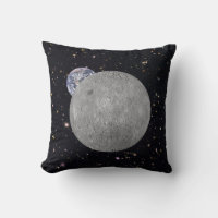 Lado oscuro o lejano del cielo estrellado lunar
