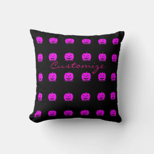Cojín Decorativo Ladrón rosado de Halloween
