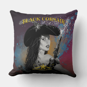 Cojín Decorativo Lady Black Corsair