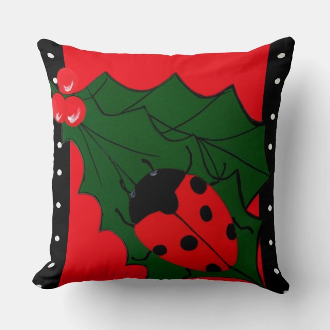 COJÍN DECORATIVO LADY BUGS (Anverso)