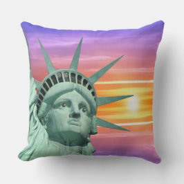 Cojín Decorativo Lady Liberty y Sunrise