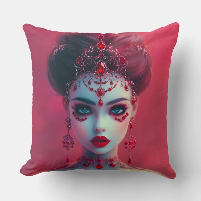 Cojín decorativo Lady Ruby (Anverso)