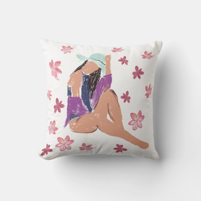 Cojín Decorativo Lady Summer Mood (Anverso)