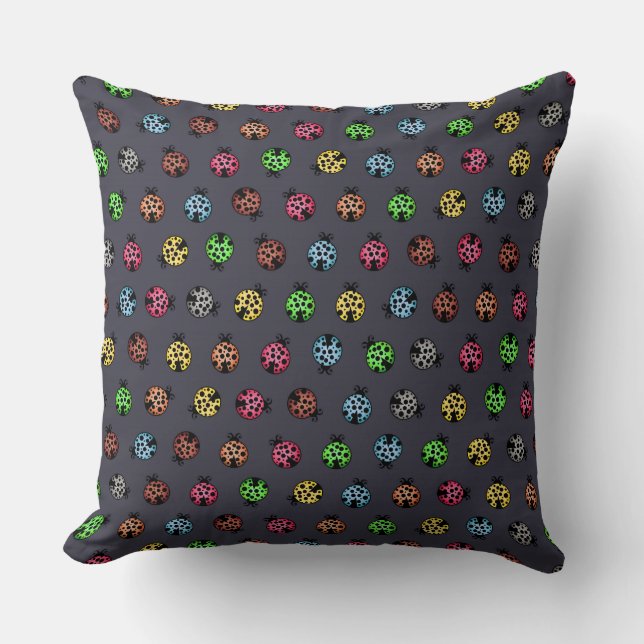 Cojín Decorativo Ladybird Bug Pillow Series (Anverso)