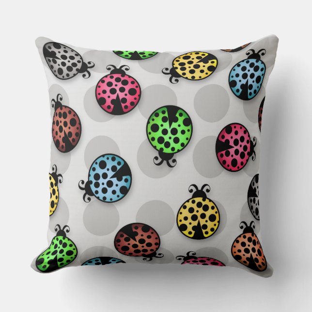 Cojín Decorativo Ladybird Bug Pillow Series (Anverso)