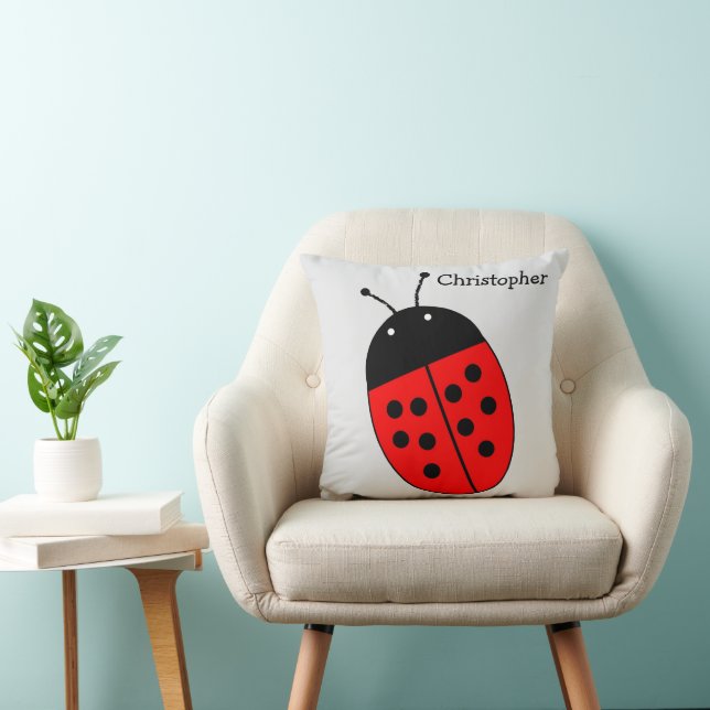 Cojín Decorativo Ladybird Design Personalised (Silla)