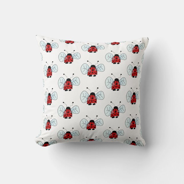 Cojín Decorativo Ladybug (Anverso)