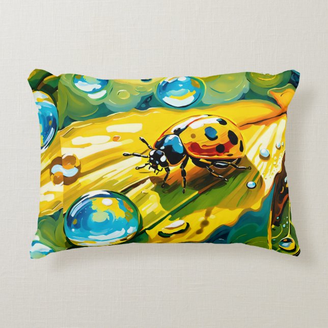 Cojín Decorativo Ladybug (Anverso)